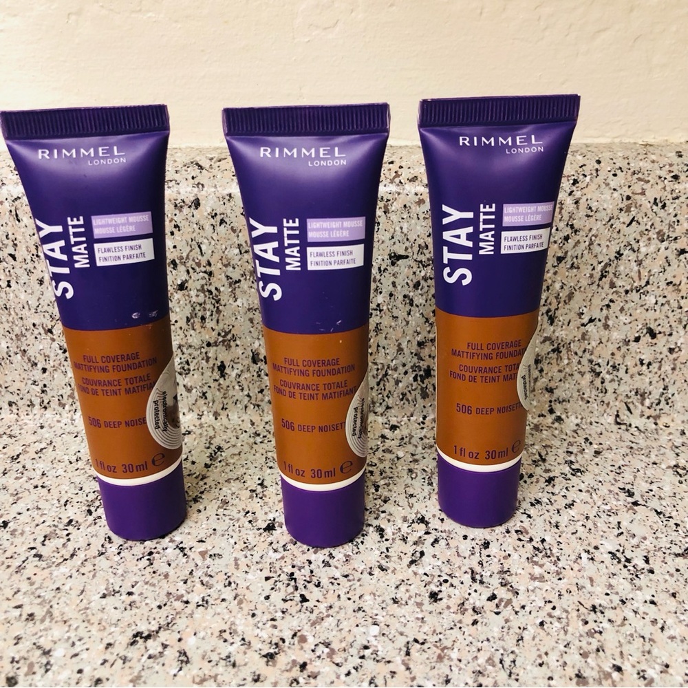 Rimmel stay matte full coverage foundation 506